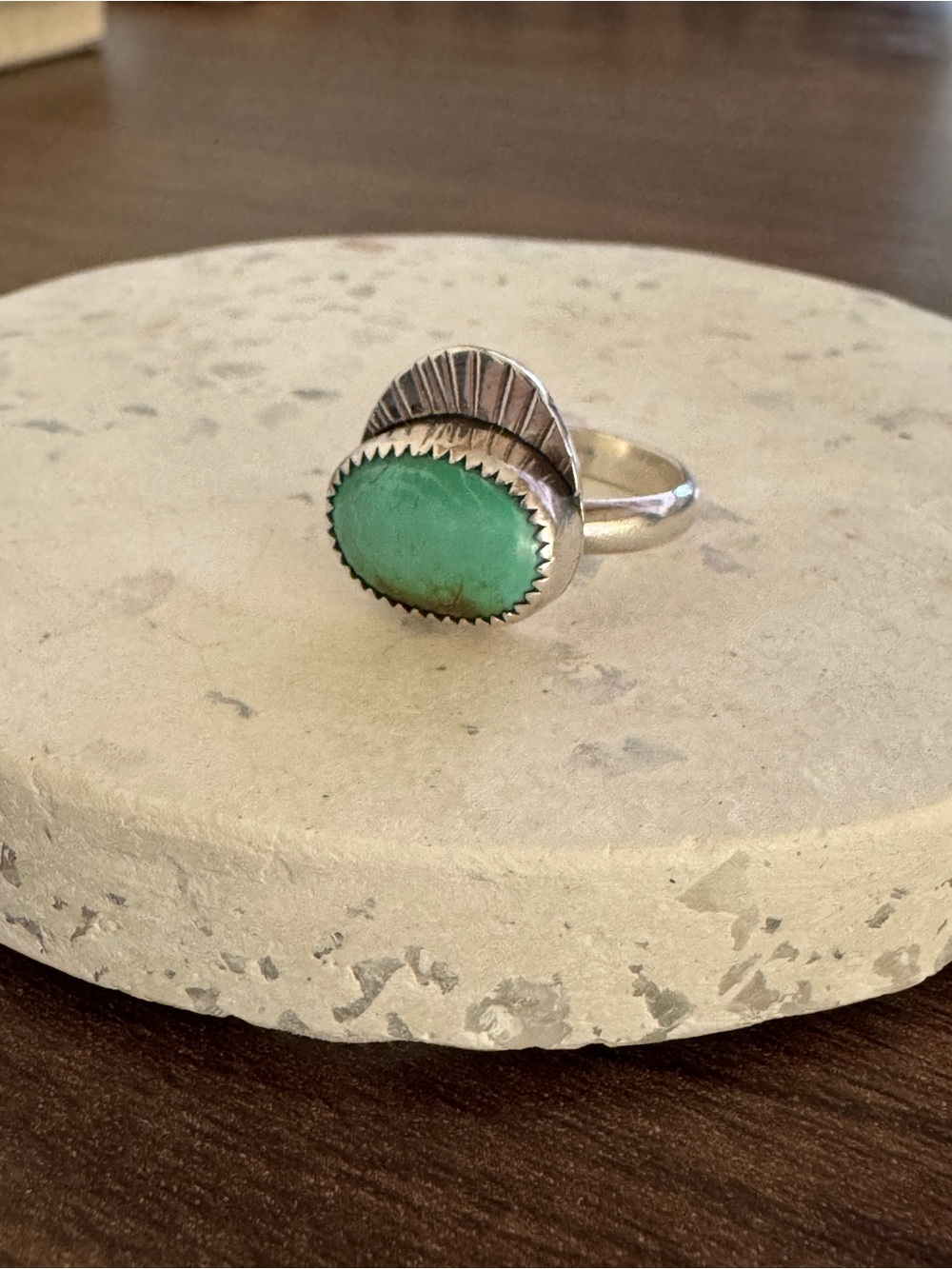 Silver and Turquoise Ring